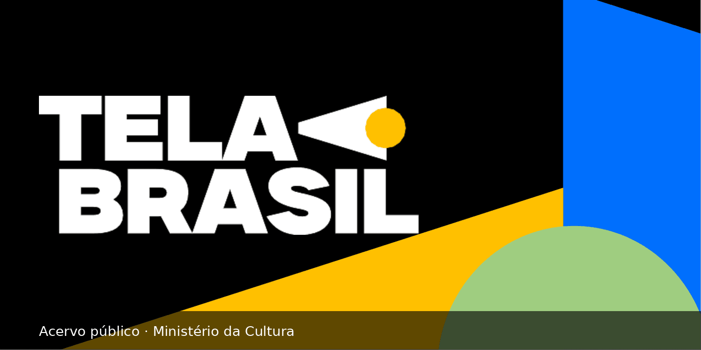 Logo Tela Brasil sobre identidade visual da plataforma — acervo público do Ministério da Cultura