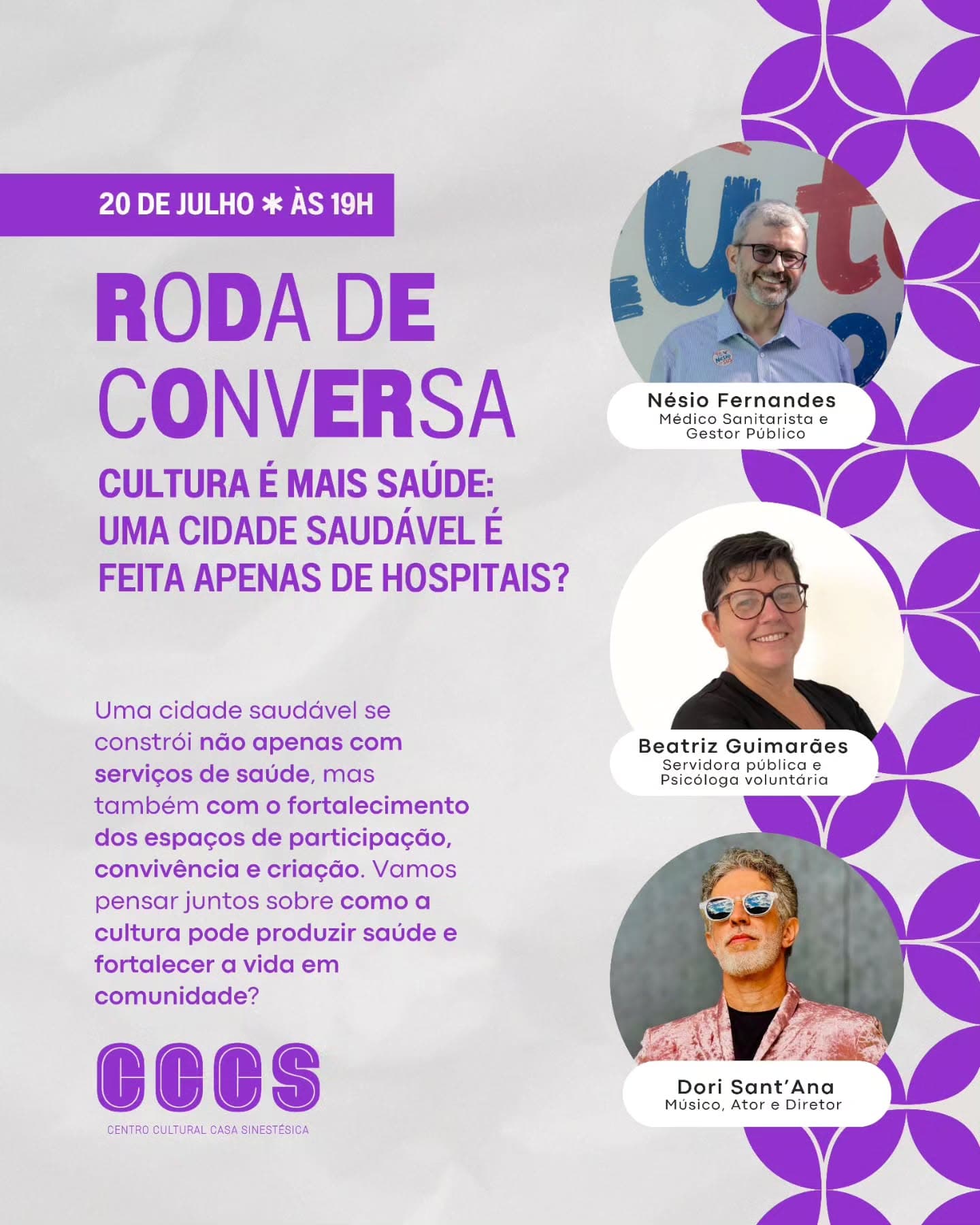 Saúde é Mais Cultura: o que a roda na Casa Sinestésica ensina sobre cuidado e território