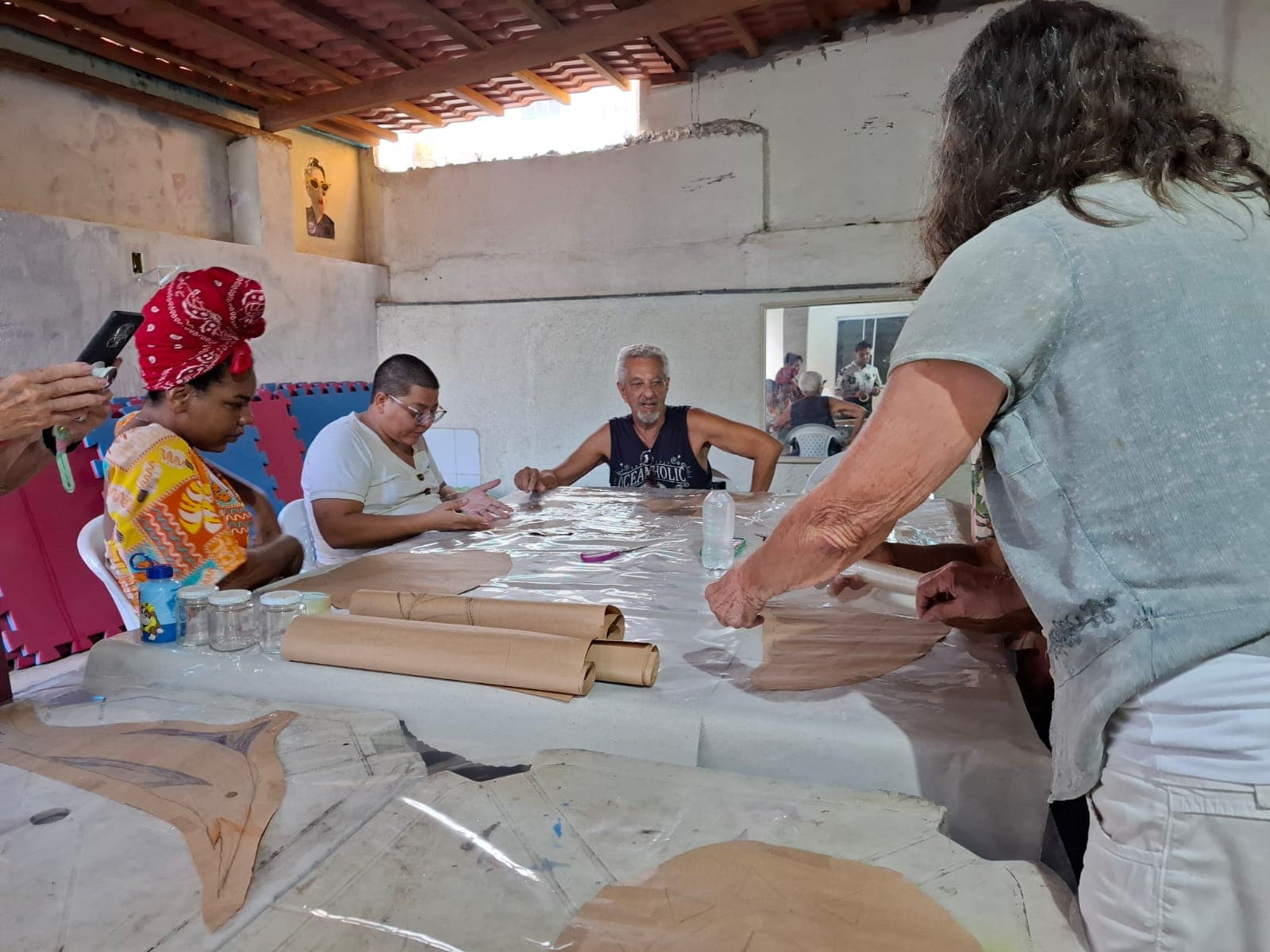 Ateliê Comunitário CCCS: Mosaico e Sinestesia em Guarapari-ES
