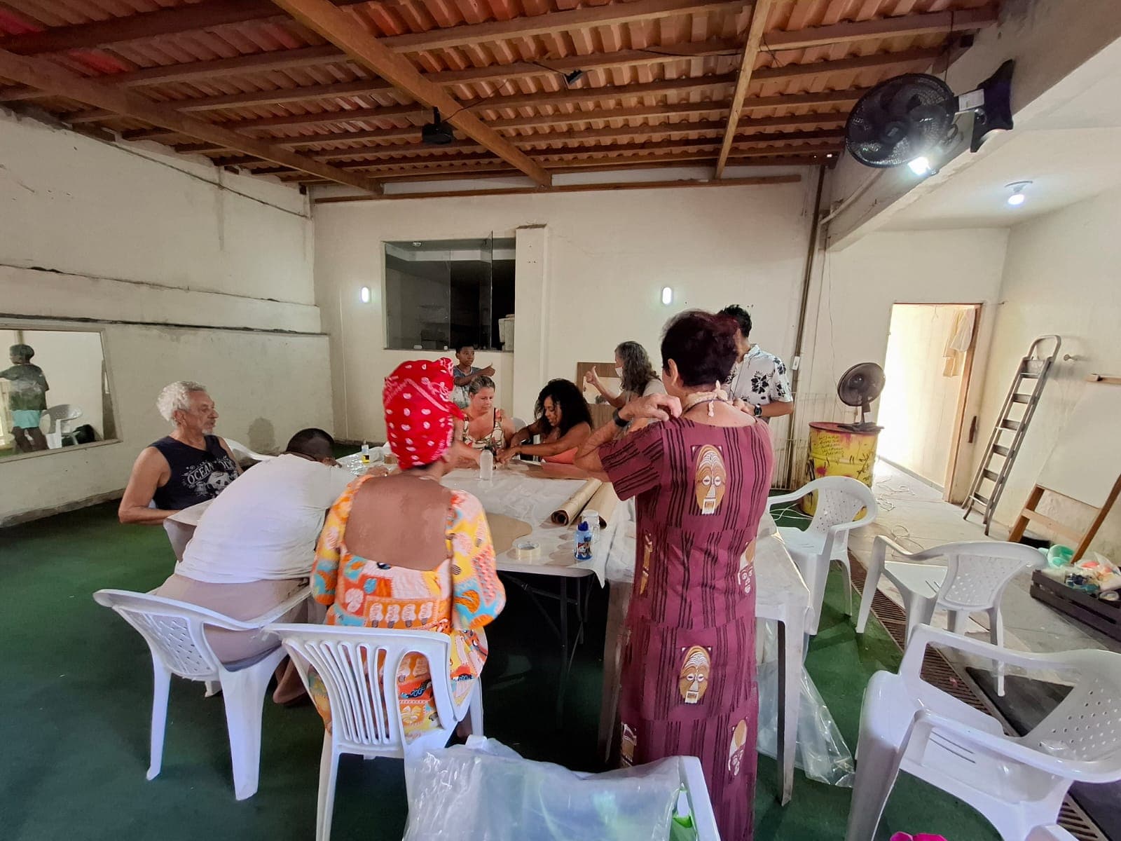 Ateliê Comunitário CCCS: Mosaico e Sinestesia em Guarapari-ES