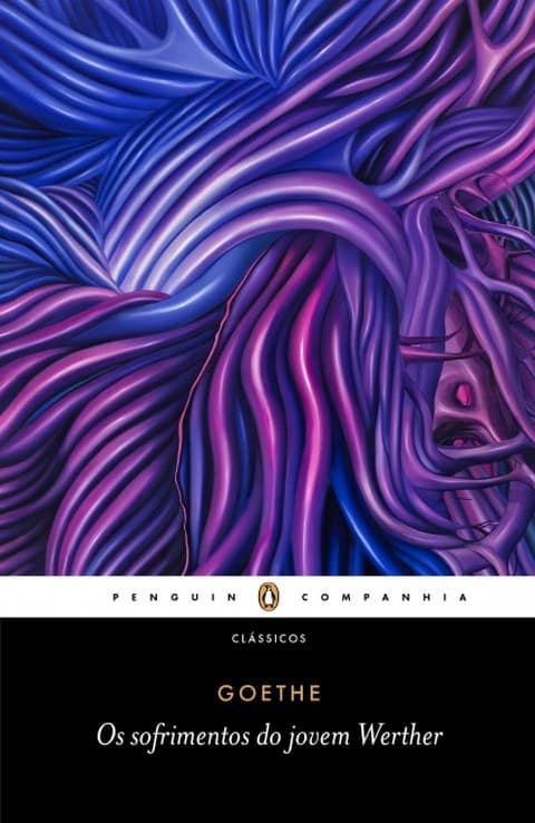 Capa da edição brasileira de Os sofrimentos do jovem Werther (Penguin-Companhia)