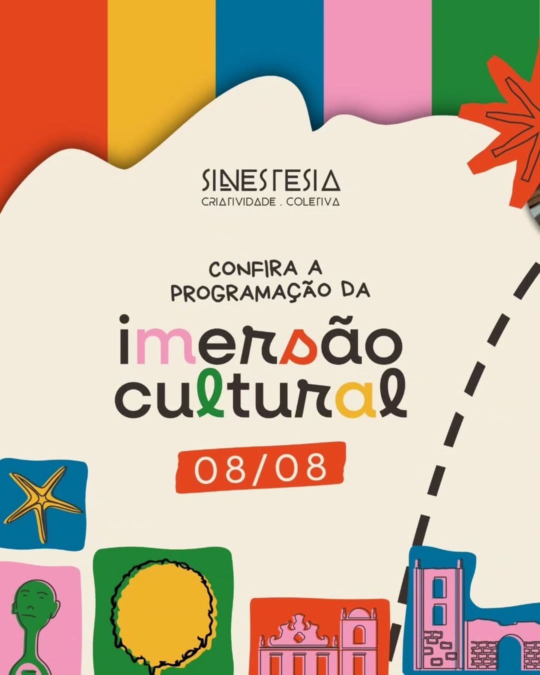 Post Instagram — Programação do dia inteiro